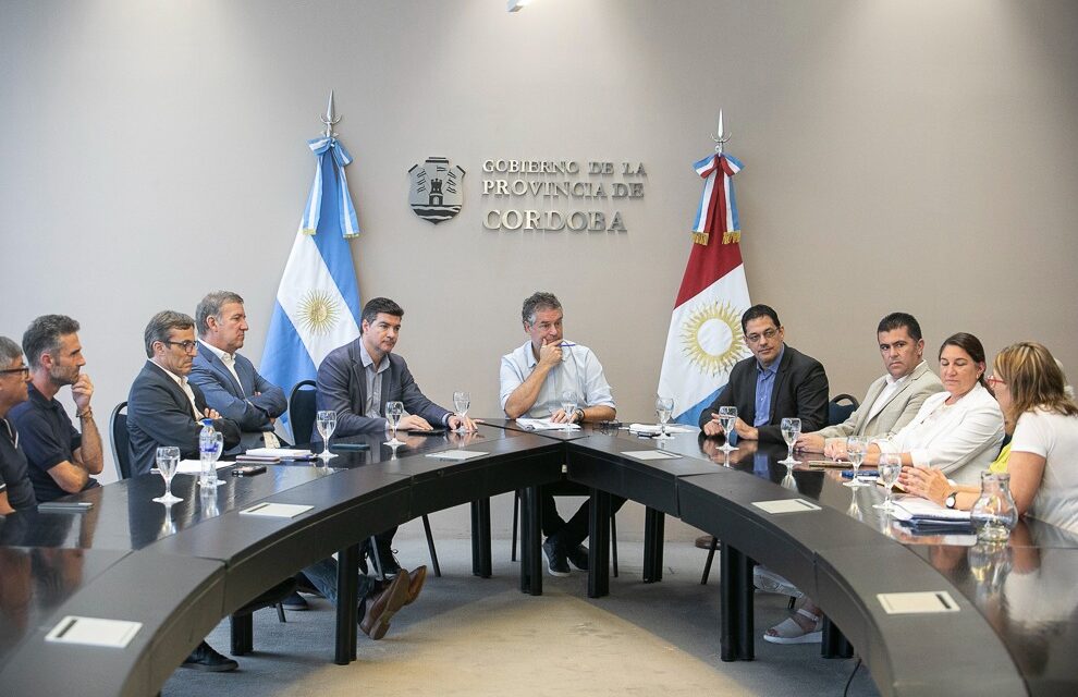 El Ministerio de Gobierno recibió a intendentes de Punilla y Marcos Juárez