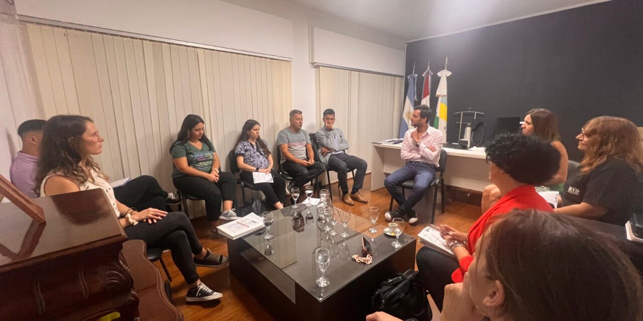 Villa Nueva: Tagni se reunió con actores del sistema de protección de derechos de las infancias