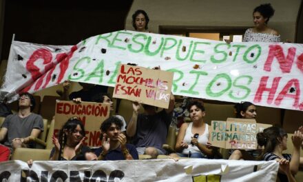 Hubo manifestación en el Consejo Superior y se llamará a asamblea universitaria para el 30 de abril