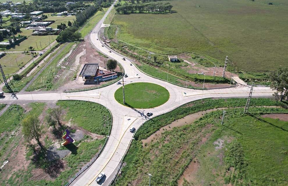 San Francisco: Fabián López recorrió la nueva intersección de las rutas 19 y 158