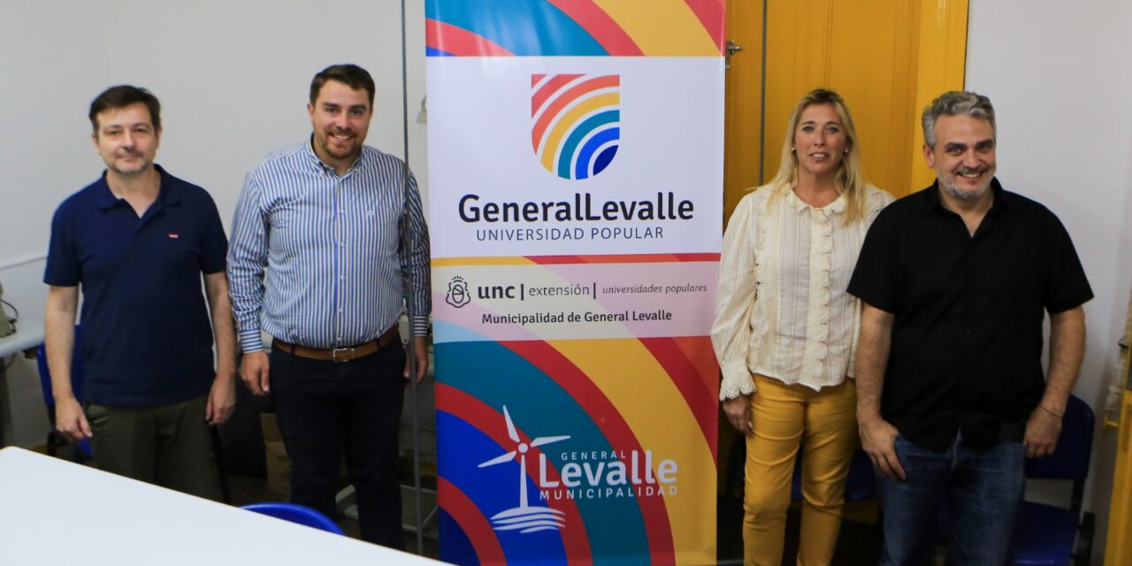 Se inauguró la Universidad Popular de General Levalle