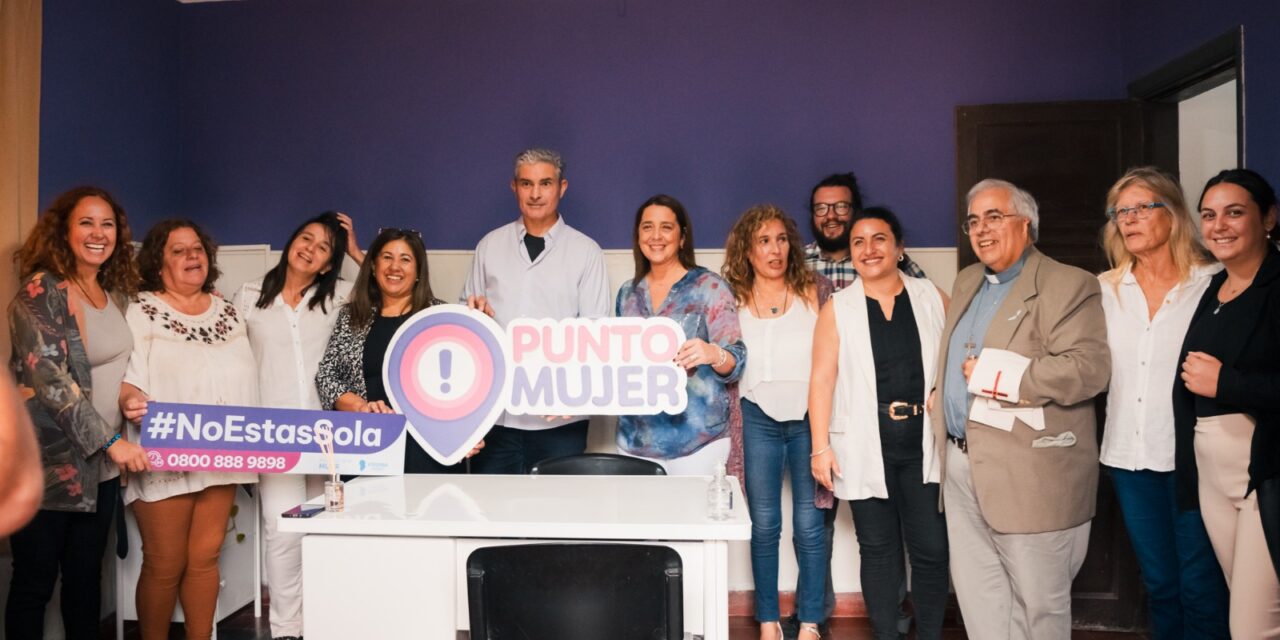 Se inauguró el Punto Mujer en Achiras