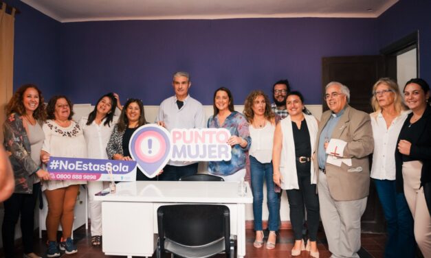 Se inauguró el Punto Mujer en Achiras