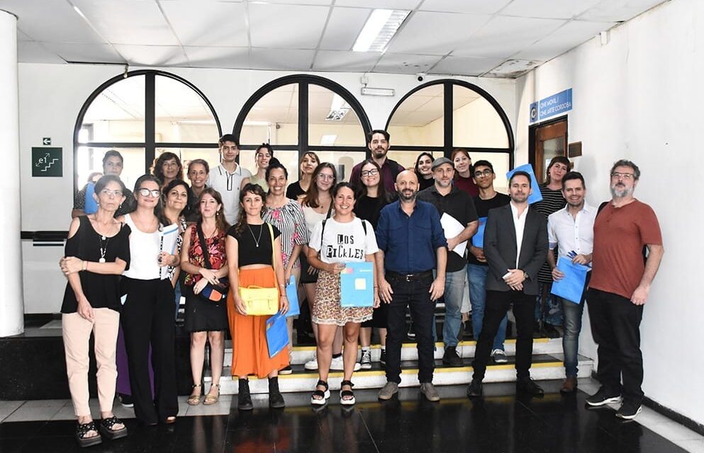 Polo Audiovisual Córdoba: firmaron contratos para proyectos locales