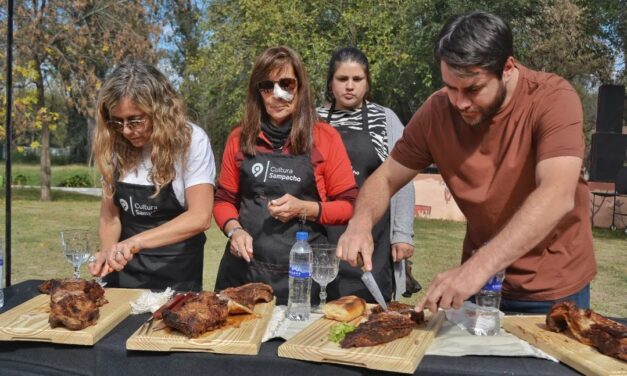 Sampacho: Se llevó adelante la primera edición del concurso de Mujeres Asadoras