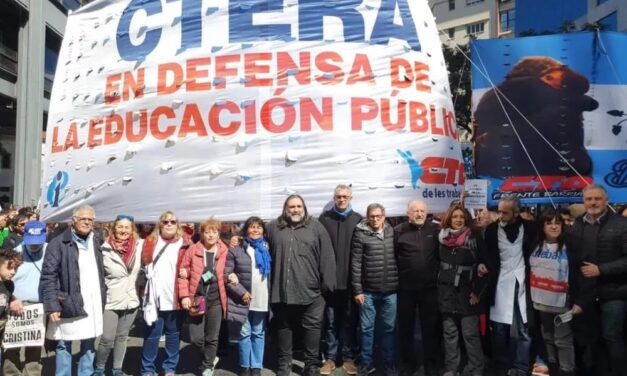 CTERA convocó a un paro docente para este jueves, en rechazo a la eliminación del Fonid