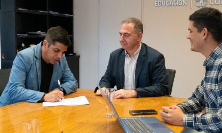 Embalse adhirió al Fortalecimiento Educativo Territorial