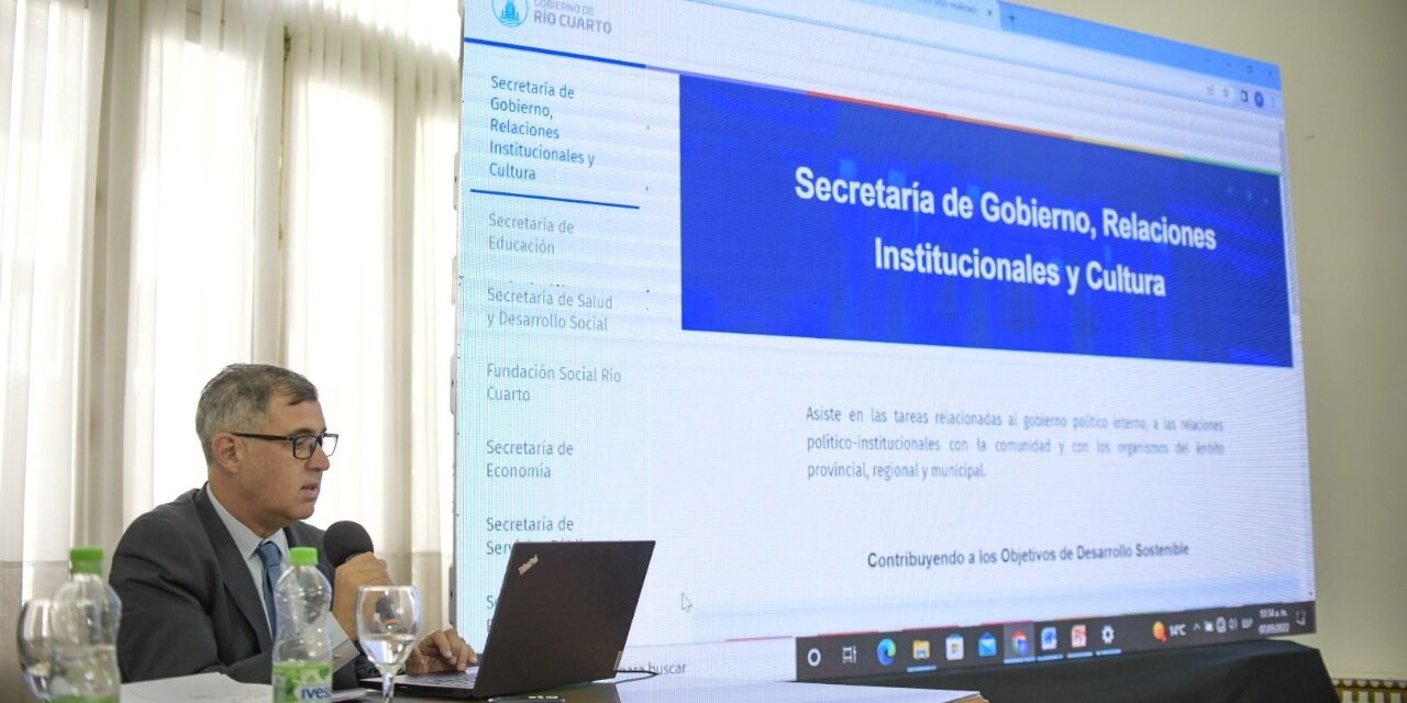 El Gobierno de Río Cuarto avanza en su programa de sostenibilidad