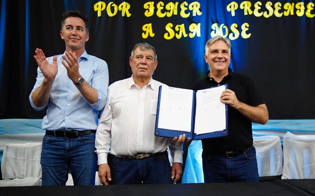 San José: La Provincia invertirá $50 millones para mejorar el servicio de agua potable