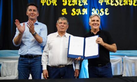 San José: La Provincia invertirá $50 millones para mejorar el servicio de agua potable