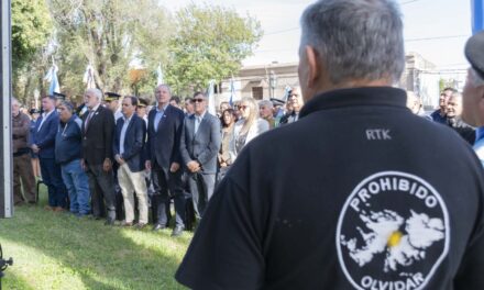 Río Cuarto le rindió homenaje a los caídos y veteranos de Malvinas a 42 años de la guerra