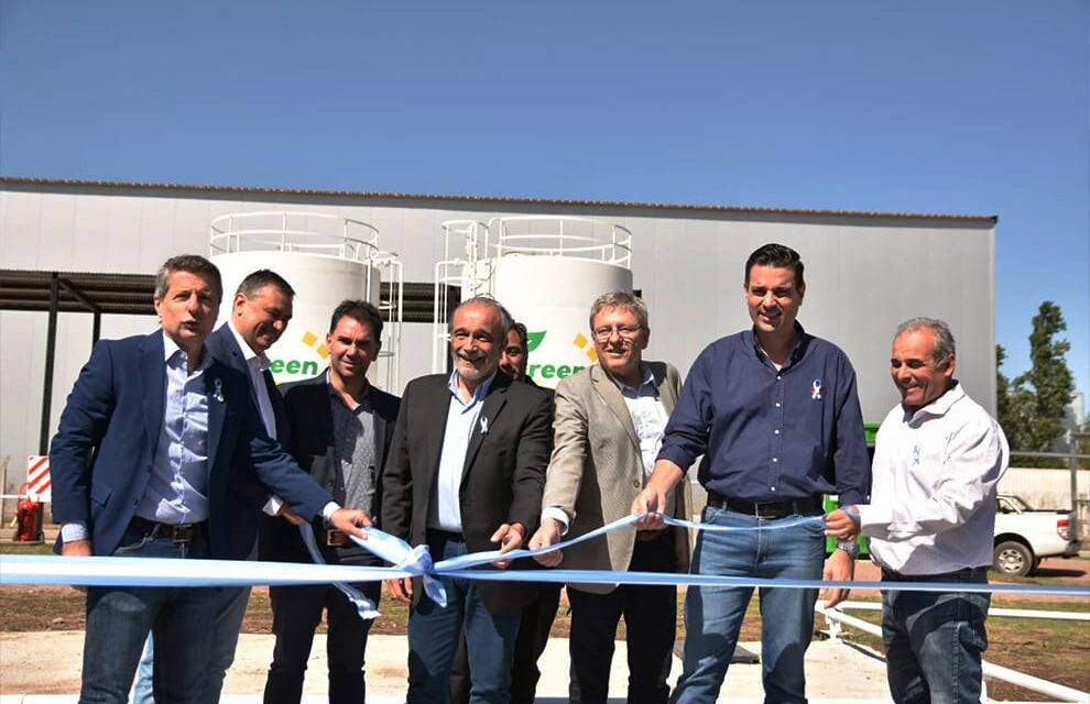 Se inauguró la planta de biodiésel en el Parque Industrial San Francisco