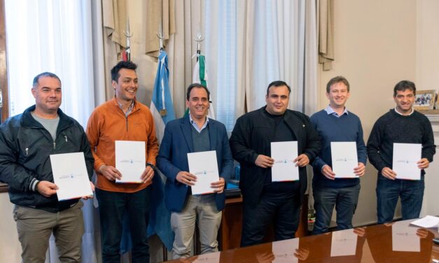 Con la firma del convenio se puso en marcha el Ente Metropolitano del Sur de Córdoba