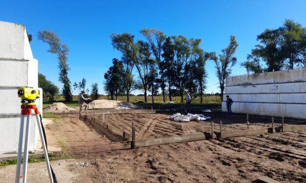 Monte de los Gauchos: comenzó la obra de ampliación del Cementerio Municipal