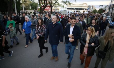 Accastello en la Marcha Federal Universitaria: «La Educación Pública debe ser una prioridad de Gobierno»