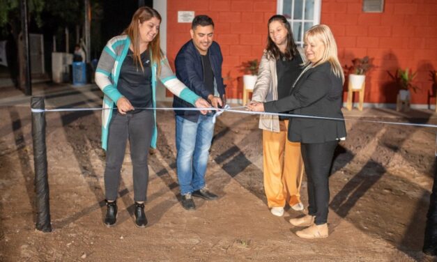 Bengolea: Inauguraron el Polideportivo Municipal
