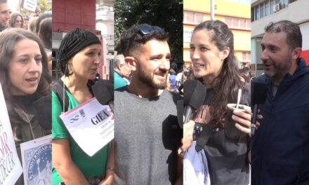 Multitudinaria marcha en defensa de la Educación Pública en Río Cuarto