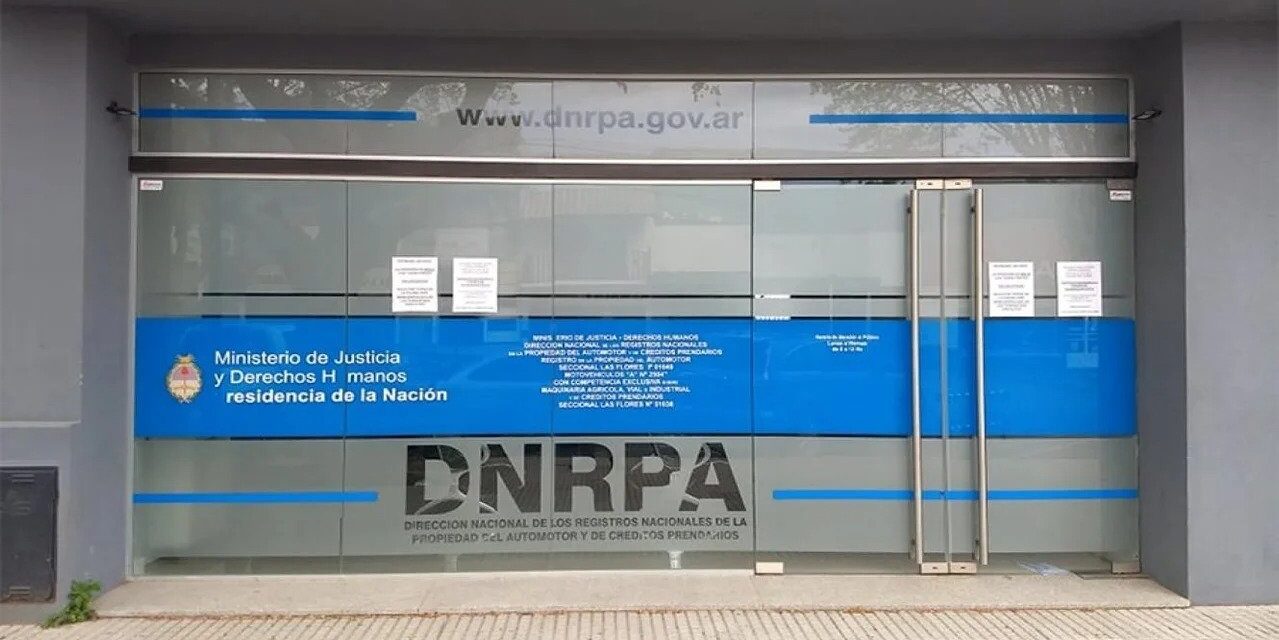 Desde este lunes, paro total en todos los Registros del Automotor por los recortes