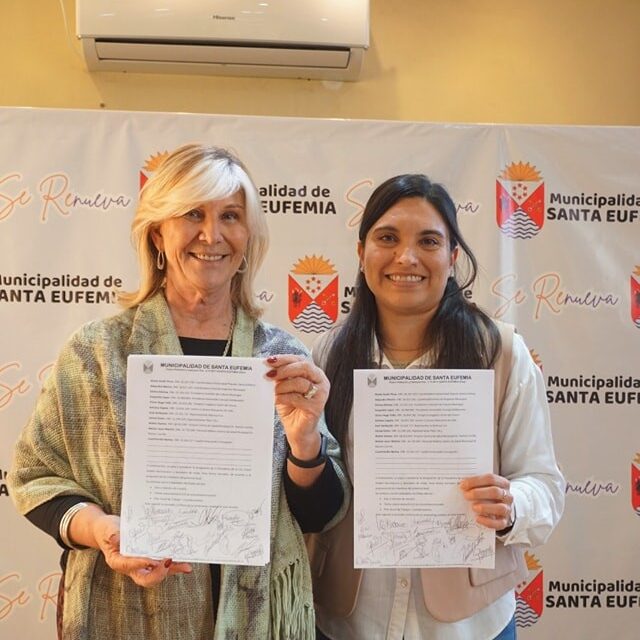 Santa Eufemia adhirió a la conformación de Coordinadores Locales de Educación