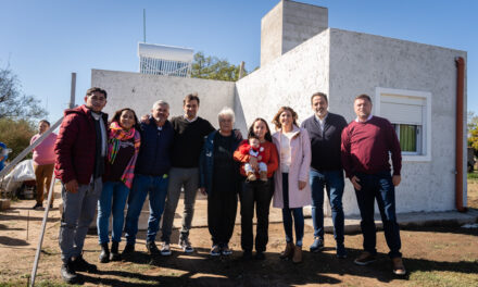 Más familias accedieron a su Vivienda Semilla en Coronel Baigorria