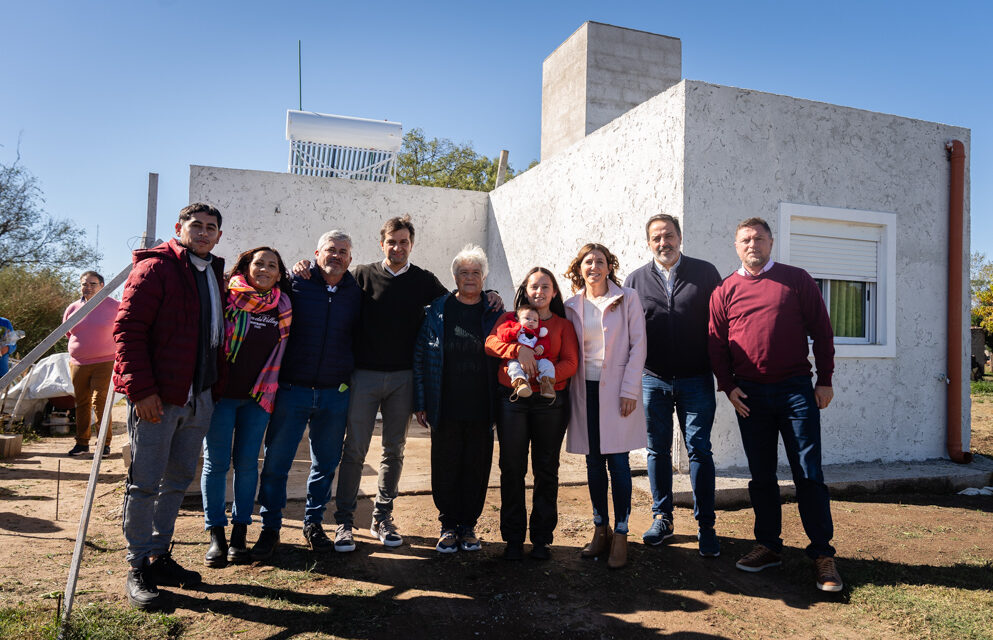 Más familias accedieron a su Vivienda Semilla en Coronel Baigorria