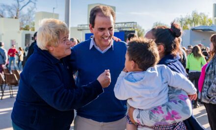 Urbanización de barrios: se inauguraron las obras en Oncativo