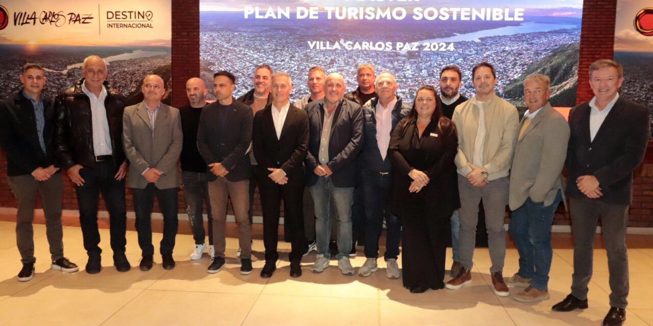 Presentaron el Plan Maestro de Turismo Sostenible de Villa Carlos Paz 2024