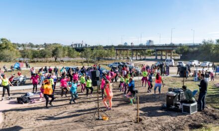 Con el sexto gimnasio a cielo abierto se habilitaron las obras en la nueva costanera de Las Delicias