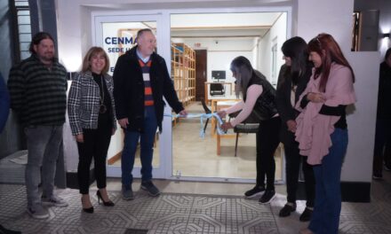 Accastello participó de la apertura de una Extensión Aulica del CENMA 96 en la Unión Obrera Metalurgica