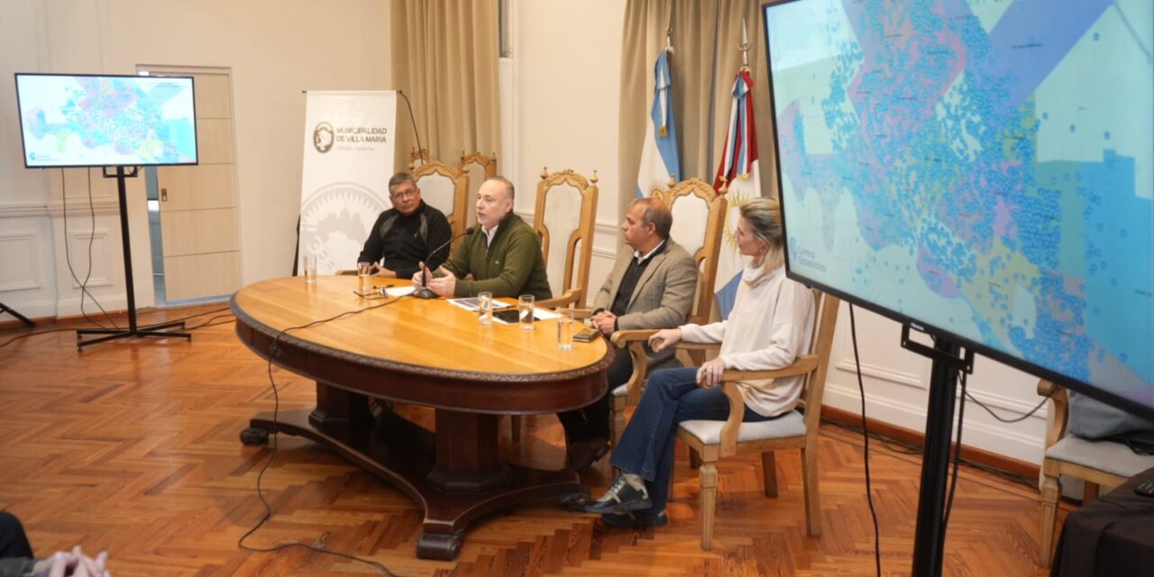 Villa María: Accastello presentó el Relevamiento de Necesidades Habitacionales