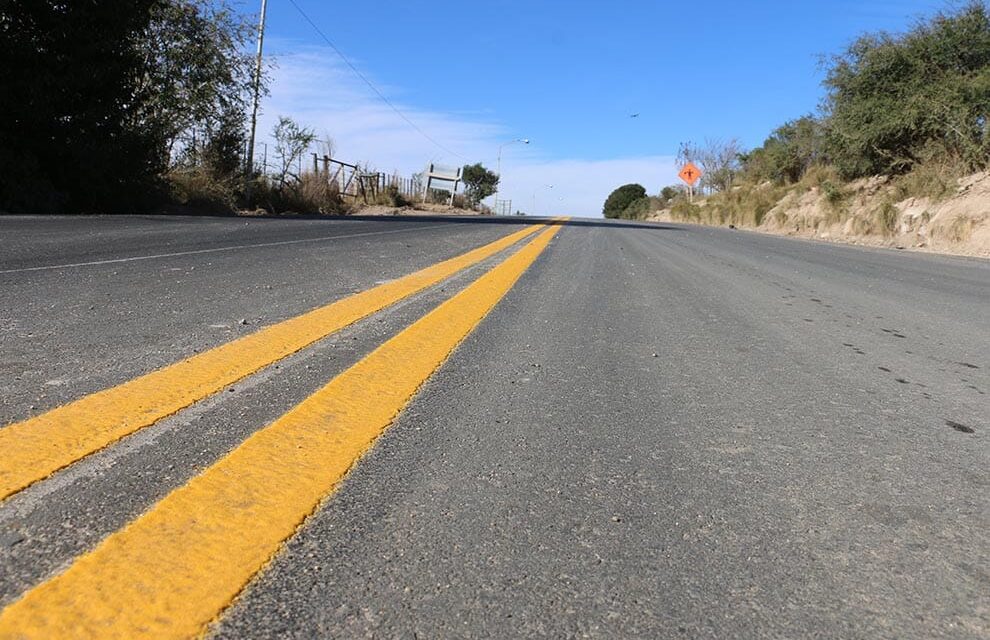Etapa final de la obra de acceso a Villa El Chacay y Las Albahacas