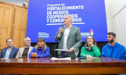 La Provincia lanzó un programa para el fortalecimiento de medios cooperativos y comunitarios