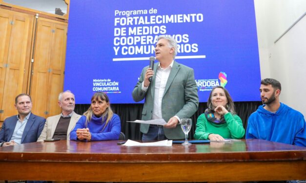 La Provincia lanzó un programa para el fortalecimiento de medios cooperativos y comunitarios