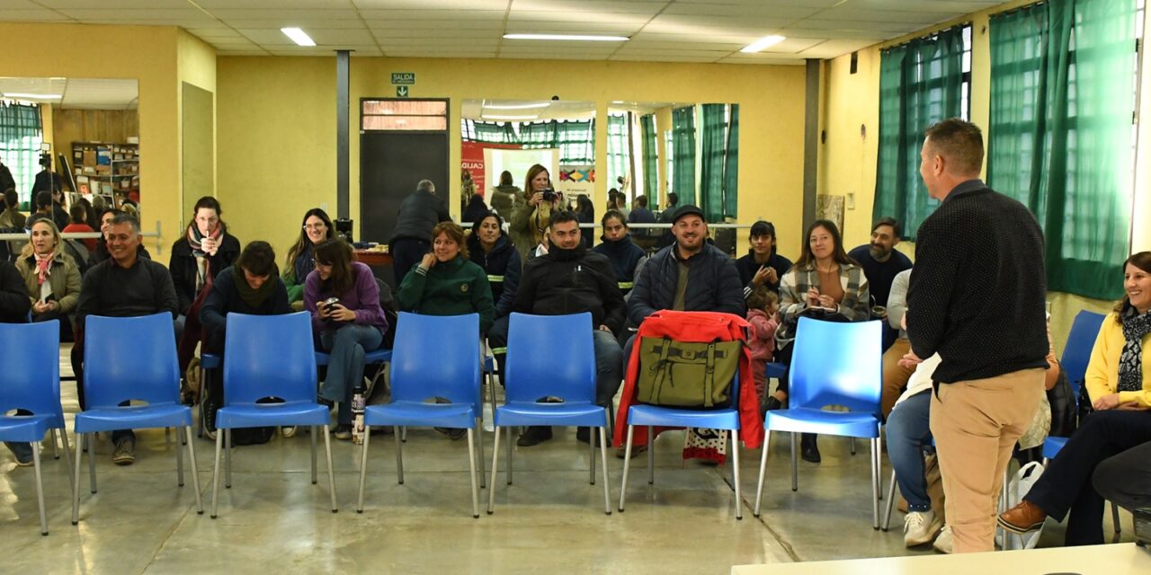 Se realizó la Jornada de intercambio de saberes entre cooperativas de recuperadores urbanos y la UNRC