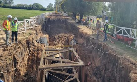Avanza la obra del Acueducto Santa Fe-Córdoba