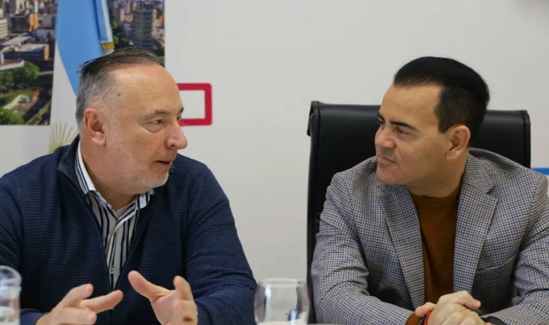 Villa María: Accastello y Rodio mantuvieron una reunión para mejorar el transporte