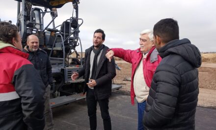 Villa Nueva: Tagni recorrió y supervisó las obras sobre la Ruta Provincial N°2