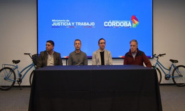 San Francisco: Bernarte firmó convenios para fortalecer la seguridad vial y ciudadana