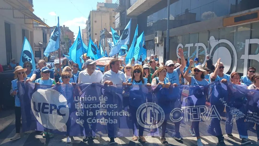 UEPC confirmó su adhesión al paro nacional y movilización del 9 de mayo en Córdoba
