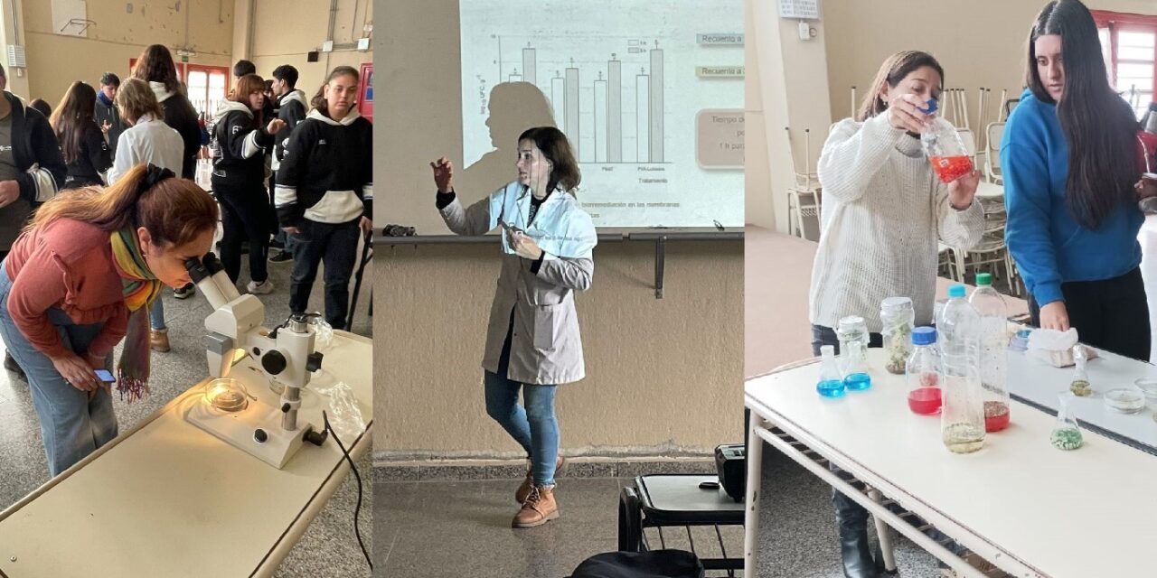 Los jóvenes y la ciencia fueron protagonistas del encuentro de Exactas a la Carta en La Carlota