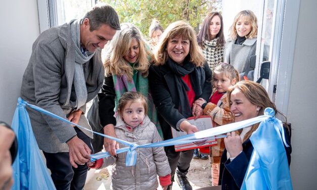 General Cabrera: Prunotto y Cavigliasso inauguraron dos nuevas salas de 3 años