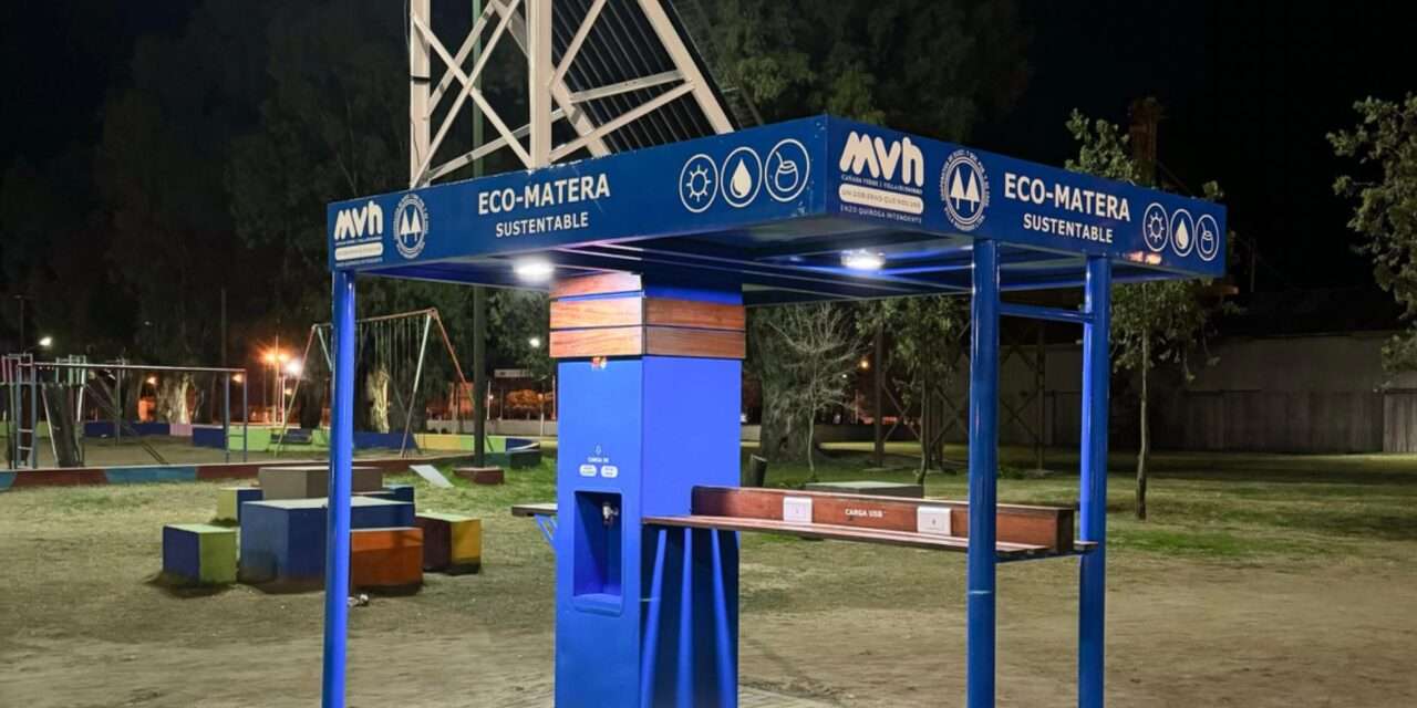 Villa Huidobro: Se inauguró una nueva Matera Ecosustentable