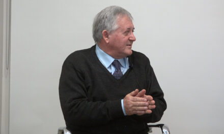 Mario Lamberghini sufragó en el IPET 79 Ing. Renato De Marco