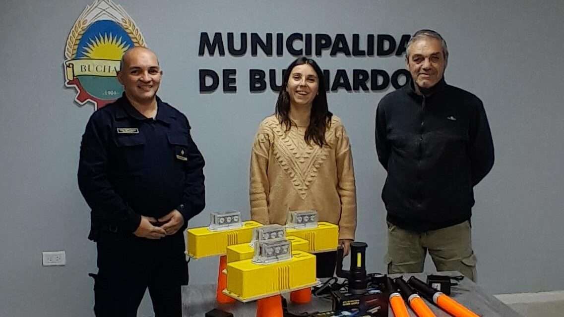 Buchardo: El municipio entregó elementos de Seguridad Vial