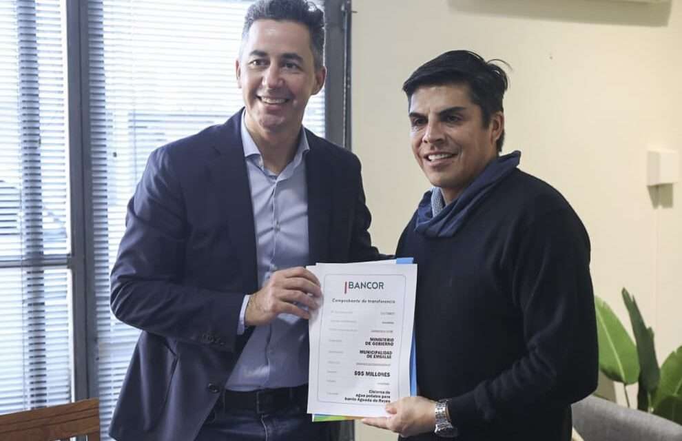 El Gobierno provincial entregó fondos para obras en Villa General Belgrano y Embalse