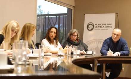 Accastello encabezó una nueva reunión de la coordinación local de educación
