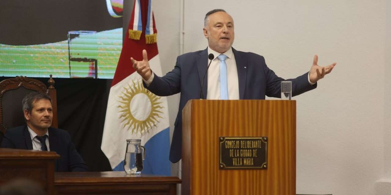 Accastello: «Vamos hacia una Villa María más abierta a las inversiones, el empleo y el turismo»