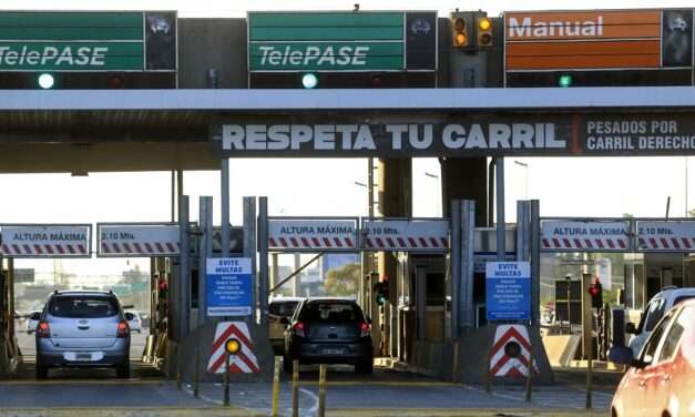 El Gobierno autorizó otra suba en los peajes de rutas nacionales
