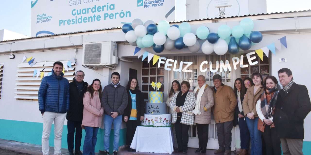 Mackenna: la Sala Cuna – Guardería Municipal Pte. Perón celebró su 40 aniversario