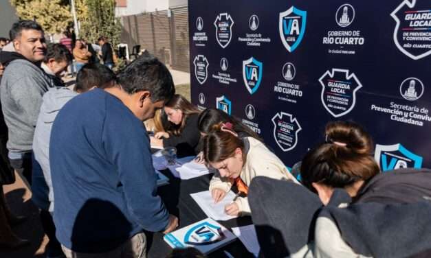 Seguridad: el programa Vecinos en Alerta se expande y ahora llegará a otros 7 barrios en Río Cuarto